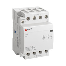 Контактор модульный КМ 40А 4NO 230В АС (3 мод.) PROXIMA EKF