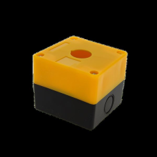 Корпус КП101 пластиковый 1 кнопка желтый EKF PROxima