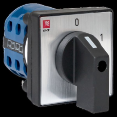 Переключатель кулачковый ПК-1-121 25А 1P «0-1-2-3» IP65 EKF