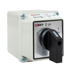 Переключатель кулачковый ПК-3-13 16А 3P "ВКЛ-ВЫКЛ" IP65 EKF PROxima