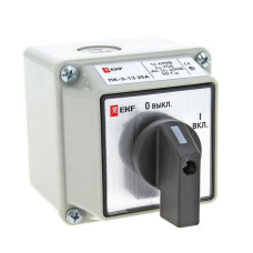 Переключатель кулачковый ПК-3-13 40А 3P "ВКЛ-ВЫКЛ" IP65 EKF PROxima