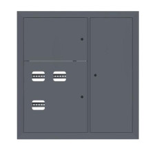 Щит этажный 3 кв. RAL7024 (1000x950x150) EKF PROxima