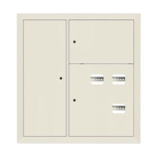 Щит этажный 3 кв. слаботочка слева RAL9002 (1000x950x150) EKF PROxima