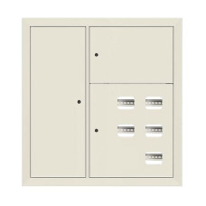 Щит этажный 5 кв. слаботочка слева RAL9002 (1000x950x150) EKF PROxima