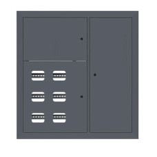 Щит этажный 6 кв. RAL7016 (1000x950x150) EKF PROxima