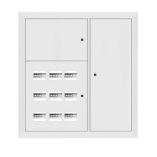 Щит этажный 9 кв. RAL9003 3 окна в ряд по гориз. (1000x950x150) EKF PROxima Щит этажный 9 кв. RAL9003 3 окна в ряд по гориз. (1000x950x150) EKF PROxima