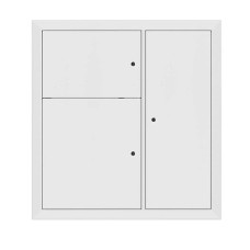 Щит этажный до 8 кв. без окон RAL9003 (1000x950x150) EKF PROxima Щит этажный до 8 кв. без окон RAL9003 (1000x950x150) EKF PROxima