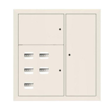 Щит этажный 5 кв. RAL9001 (1000x950x150) EKF Basic