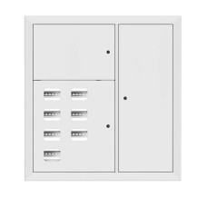 Щит этажный 7 кв. RAL9003 (1000x950x150) EKF Basic Щит этажный 7 кв. RAL9003 (1000x950x150) EKF Basic