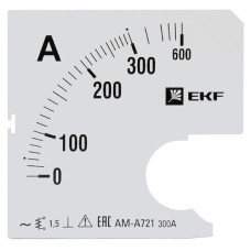 Шкала сменная для A721 300/5А-1,5 EKF PROxima Шкала сменная для A721 300/5А-1,5 EKF PROxima