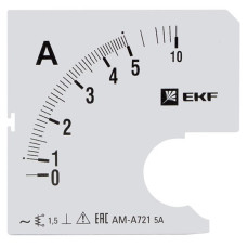 Шкала сменная для A721 5/5А-1,5 EKF PROxima Шкала сменная для A721 5/5А-1,5 EKF PROxima