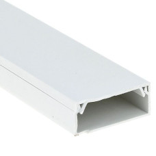 Канал кабельный (80x40) (12 м) белый EKF-Plast