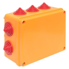 Коробка огнестойкая E90 190x140x70мм, с клеммником 14 полюсов 0,5-4 мм2 IP55 EKF