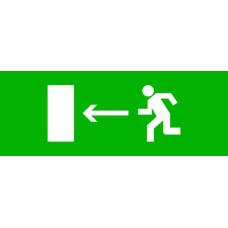 Пиктограмма "Направление налево" 320x120мм (для EXIT, SAFEWAY-40) EKF