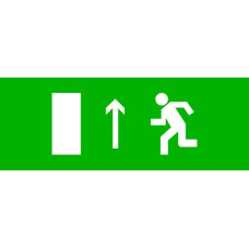 Пиктограмма "Направление прямо" 320x120мм (для EXIT, SAFEWAY-40) EKF