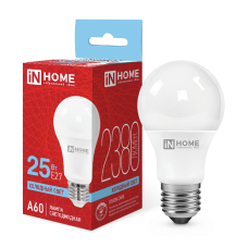 Лампа светодиодная LED-A60-VC 25Вт 230В Е27 6500К 2380Лм IN HOME 4690612062068
