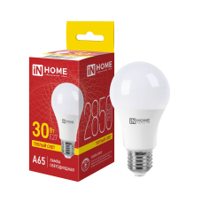 Лампа светодиодная LED-A65-VC 30Вт 230В Е27 3000К 2850Лм IN HOME 4690612066233