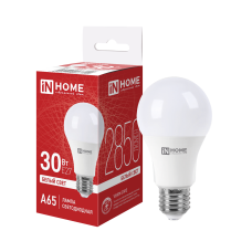 Лампа светодиодная LED-A65-VC 30Вт 230В Е27 4000К 2850Лм IN HOME 4690612066240