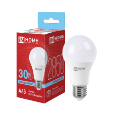 Лампа светодиодная LED-A65-VC 30Вт 230В Е27 6500К 2850Лм IN HOME 4690612066257