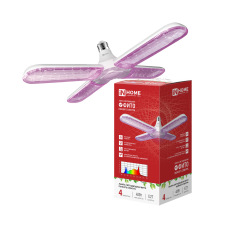 Лампа светодиодная LED-HP 40STD-ФИТО красно-синий спектр 40Вт 230В Е27 четыре лепестка IN HOME 4690612066936 Лампа светодиодная LED-HP 40STD-ФИТО красно-синий спектр 40Вт 230В Е27 четыре лепестка IN HOME 4690612066936
