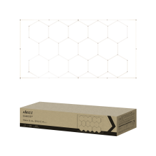 Светильник светодиодный ДБО-HEXAGON 14С-81065 810Вт 6500К 14сот с рамкой 0.5м шнур с вилкой 4835х2430мм NEOX 4690612066660