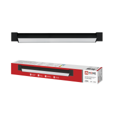 Светильник трековый линейный светодиодный поворотный LTP-OPAL 2540BL 25Вт 4000К 120гр 465мм черный IN HOME 4690612068084