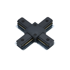 Коннектор X-тип XRB-BL для шинопровода RB черный IN HOME 4690612060668