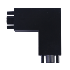 Коннектор шинопровода угловой AC-B-TL черный серии TOP-LINE IN HOME 4690612029375