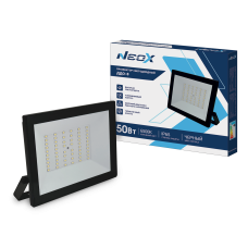 Прожектор светодиодный ДДО-8 50Вт 230В 6500К 5000Лм 100лм/Вт IP65 черный NEOX 4690612033990