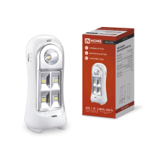 Светильник светодиодный аварийный СБА 2215DC 4+1LED 600mAh lithium battery DC IN HOME 4690612029542