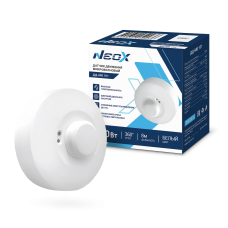 Датчик движения микроволновый ДД-МВ 101 1200Вт 360 гр. 8м IP20 белый NEOX 4690612052236
