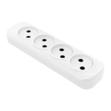 Колодка 4 гн. 10А 2,2кВт б/з Эксперт EKF PROxima