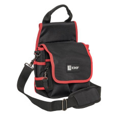 Сумка монтажника поясная с крышкой и ремнем С-14 EKF Professional Сумка монтажника поясная с крышкой и ремнем С-14 EKF Professional