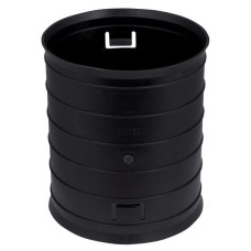 Муфта быстросъемная для двустенных труб d160 мм черная EKF-Plast