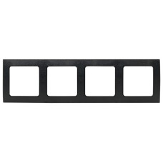 Стокгольм Рамка 4-местная черная EKF PROxima Стокгольм Рамка 4-местная черная EKF PROxima