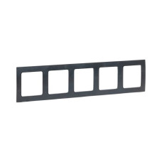 Стокгольм Рамка 5-местная черная EKF PROxima Стокгольм Рамка 5-местная черная EKF PROxima