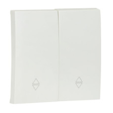 Валенсия лицевая панель выключателя 2-кл. проходного 10А жемчуг EKF PROxima