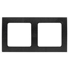 Стокгольм Рамка 2-местная черная EKF PROxima