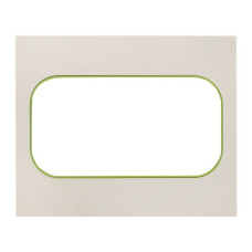 Стокгольм Рамка для розетки 2-местная белая с линией цвета зеленый EKF PROxima Стокгольм Рамка для розетки 2-местная белая с линией цвета зеленый EKF PROxima