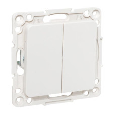 Стокгольм Механизм Выключателя 2-кл. проходного 10А винтовые клеммы белый EKF PROxima