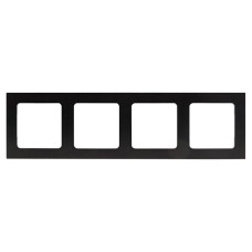 Стокгольм Рамка 4-местная металлическая черная EKF PROxima Стокгольм Рамка 4-местная металлическая черная EKF PROxima