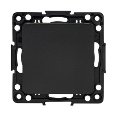 Стокгольм Механизм Выключателя 1-кл. 10А винтовые клеммы черный EKF PROxima