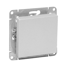 Механизм выключателя, одноклавишный, проходной, алюминий Эпика EKF