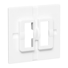 Пластина переходная для 1 или 2х клавишного выключателя, IP44, белая Эпика EKF