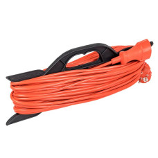 Удлинитель на рамке "Зевс 2.0" 20м с заземлением ПВС 3*1,0 16А/3,5кВт PROxima EKF Удлинитель на рамке "Зевс 2.0" 20м с заземлением ПВС 3*1,0 16А/3,5кВт PROxima EKF