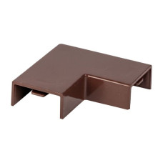 Поворот 90 гр. (20x10) (4 шт) темное дерево EKF-Plast