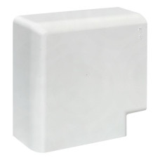 Поворот 90 гр. (105x50) (2 шт) белый EKF C-Line