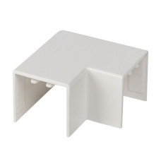 Поворот 90 гр. (25x25) (4 шт) белый EKF-Plast