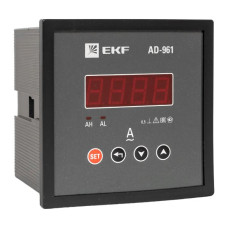Амперметр AD-961 цифровой на панель (96x96) однофазный EKF PROxima