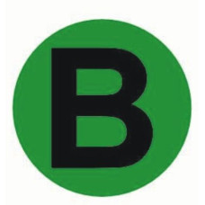 Наклейка "B" d=20 EKF PROxima
